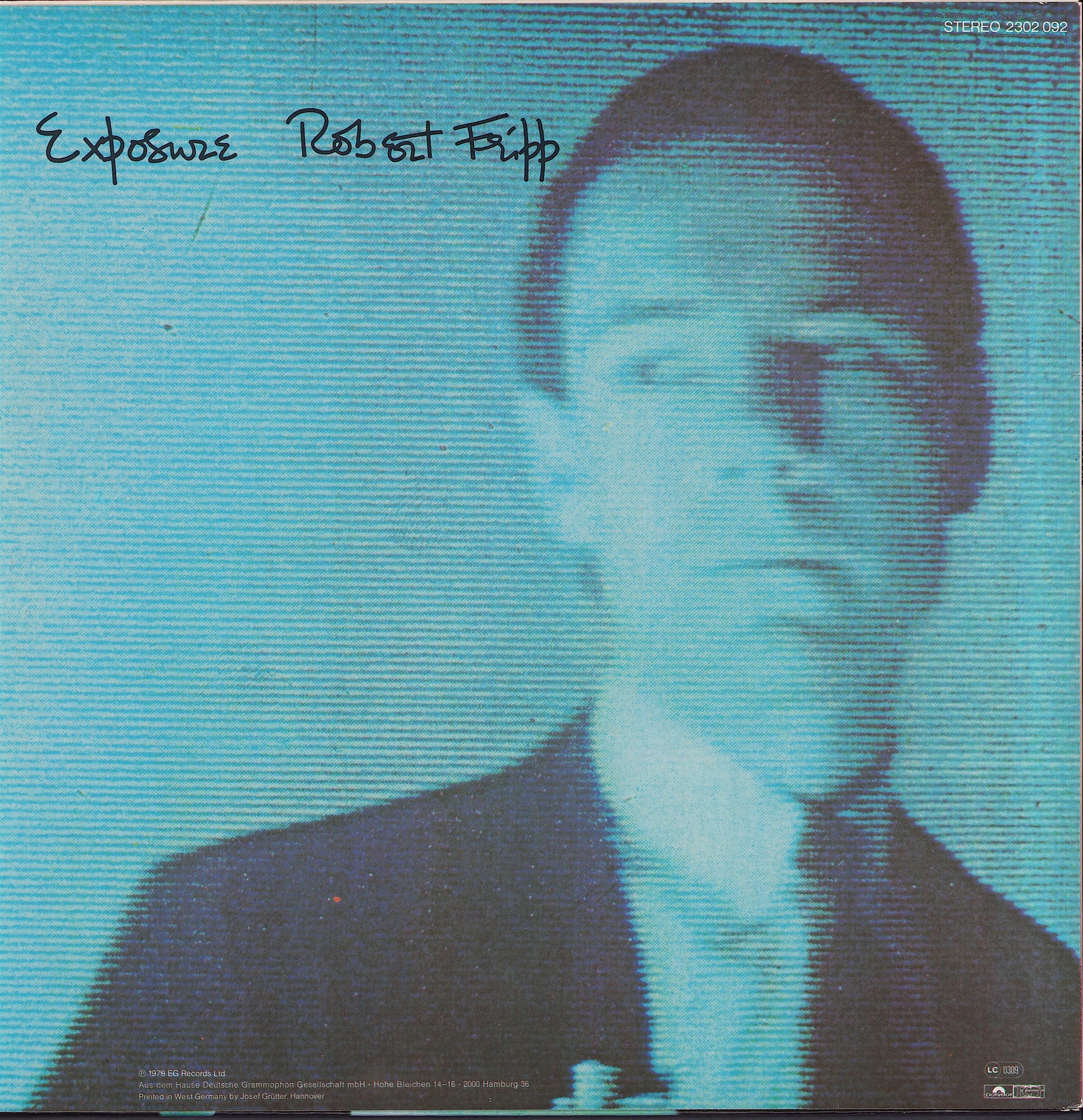 Robert Fripp ‎- Exposure (Vinyl LP)
