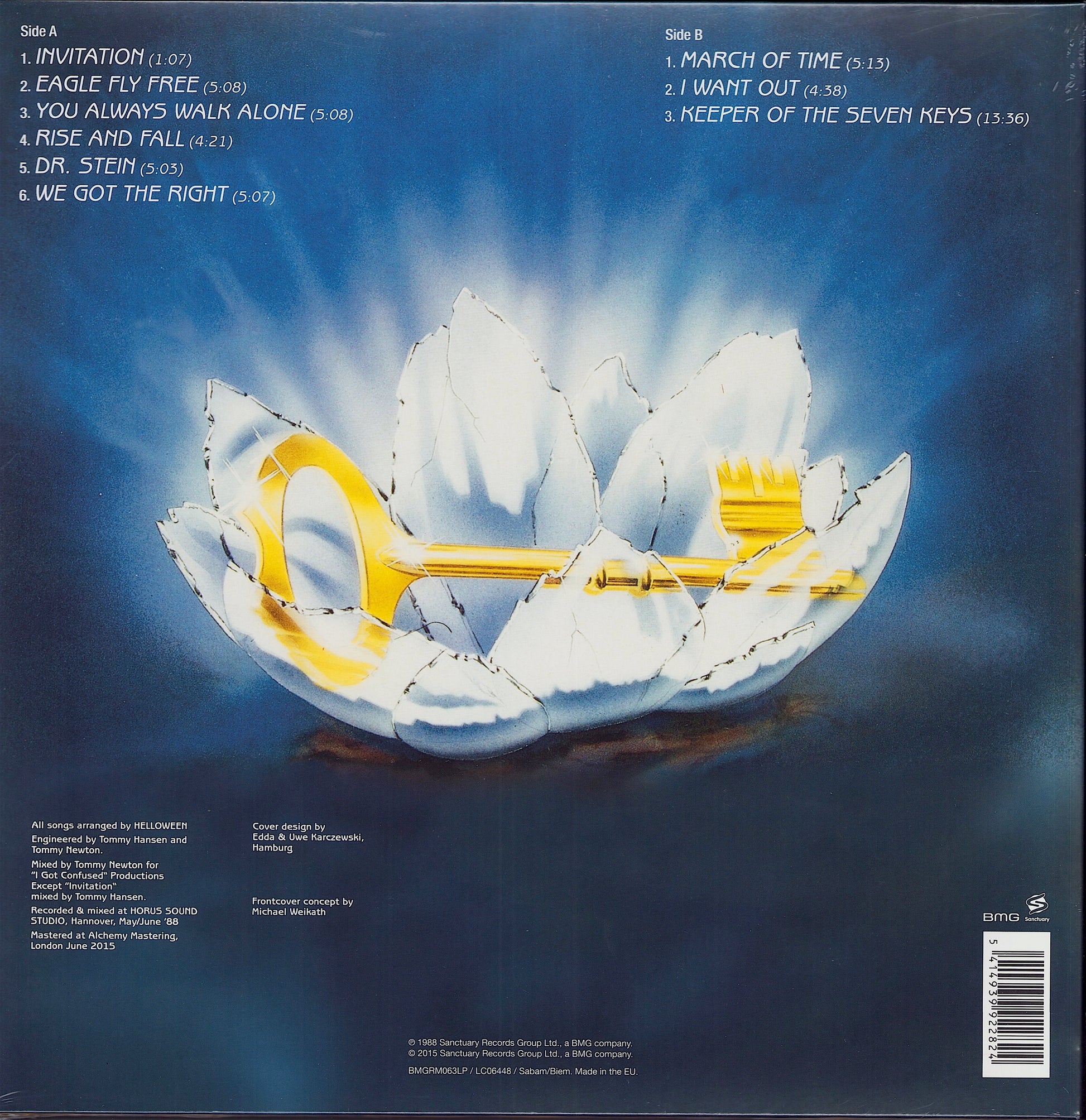 Helloween - Keeper Of The Seven Keys Part II Vinyl LP