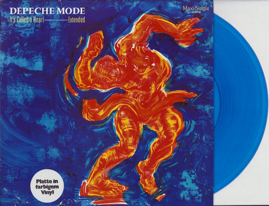 DEPECHE MODE LP Ultra (Red Marbled Coloured Vinyl)