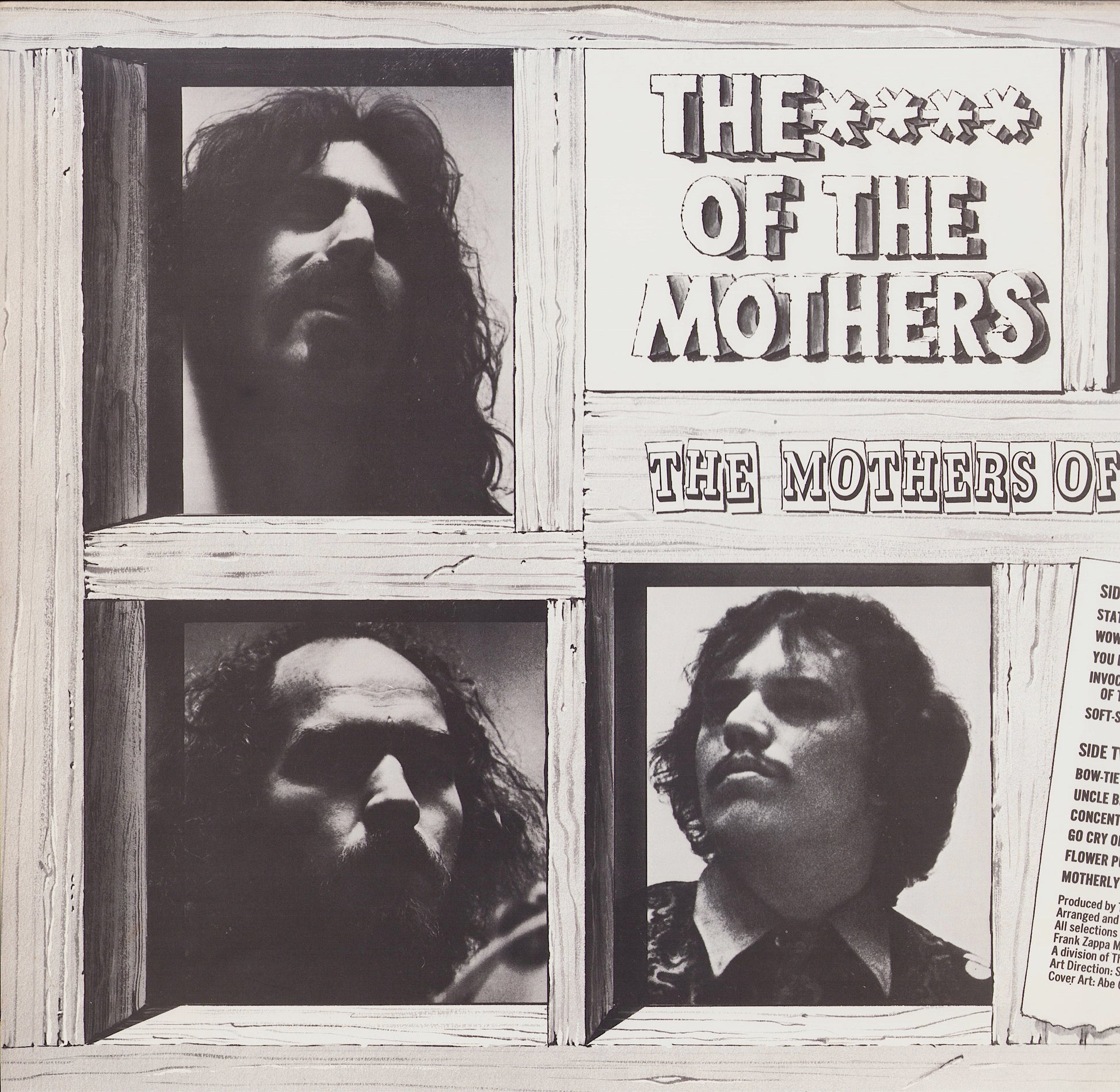 The Mothers Of Invention ‎- The **** Of The Mothers Vinyl LP DE