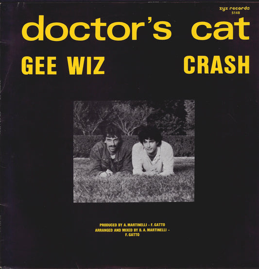 Doctor's Cat - Gee Wiz / Crash (Vinyl 12")