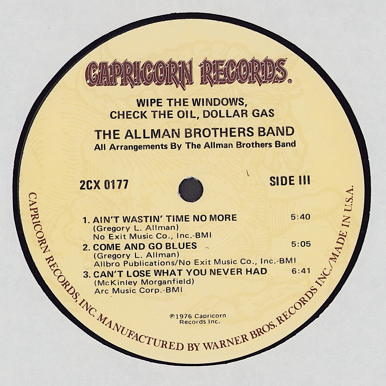 The Allman Brothers Band - Wipe The Windows, Check The Oil, Dollar Gas (Vinyl 2LP)