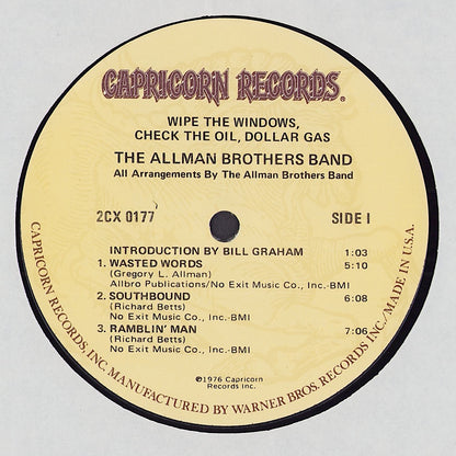 The Allman Brothers Band - Wipe The Windows, Check The Oil, Dollar Gas (Vinyl 2LP)