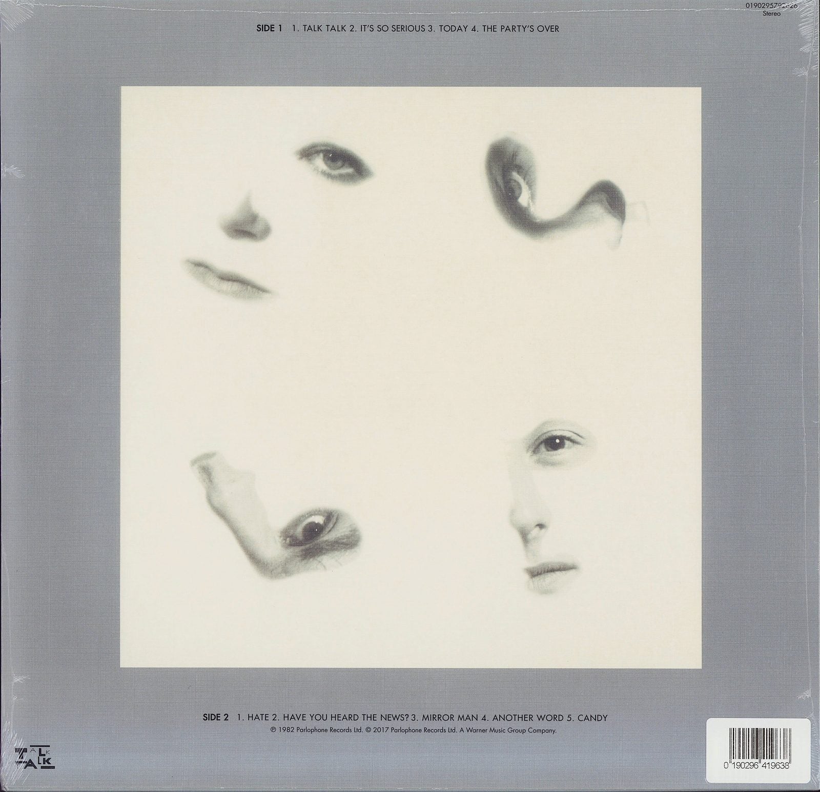 Talk Talk ‎– The Party's Over - 40th Anniversary Edition White Vinyl LP