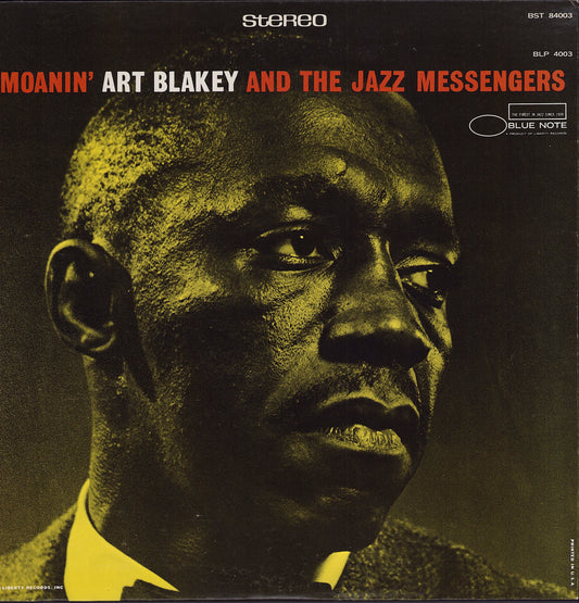 Art Blakey And The Jazz Messengers - Moanin' Vinyl LP