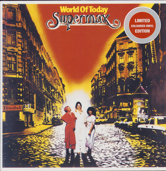 Supermax ‎- World Of Today Red Vinyl LP Limited Edition