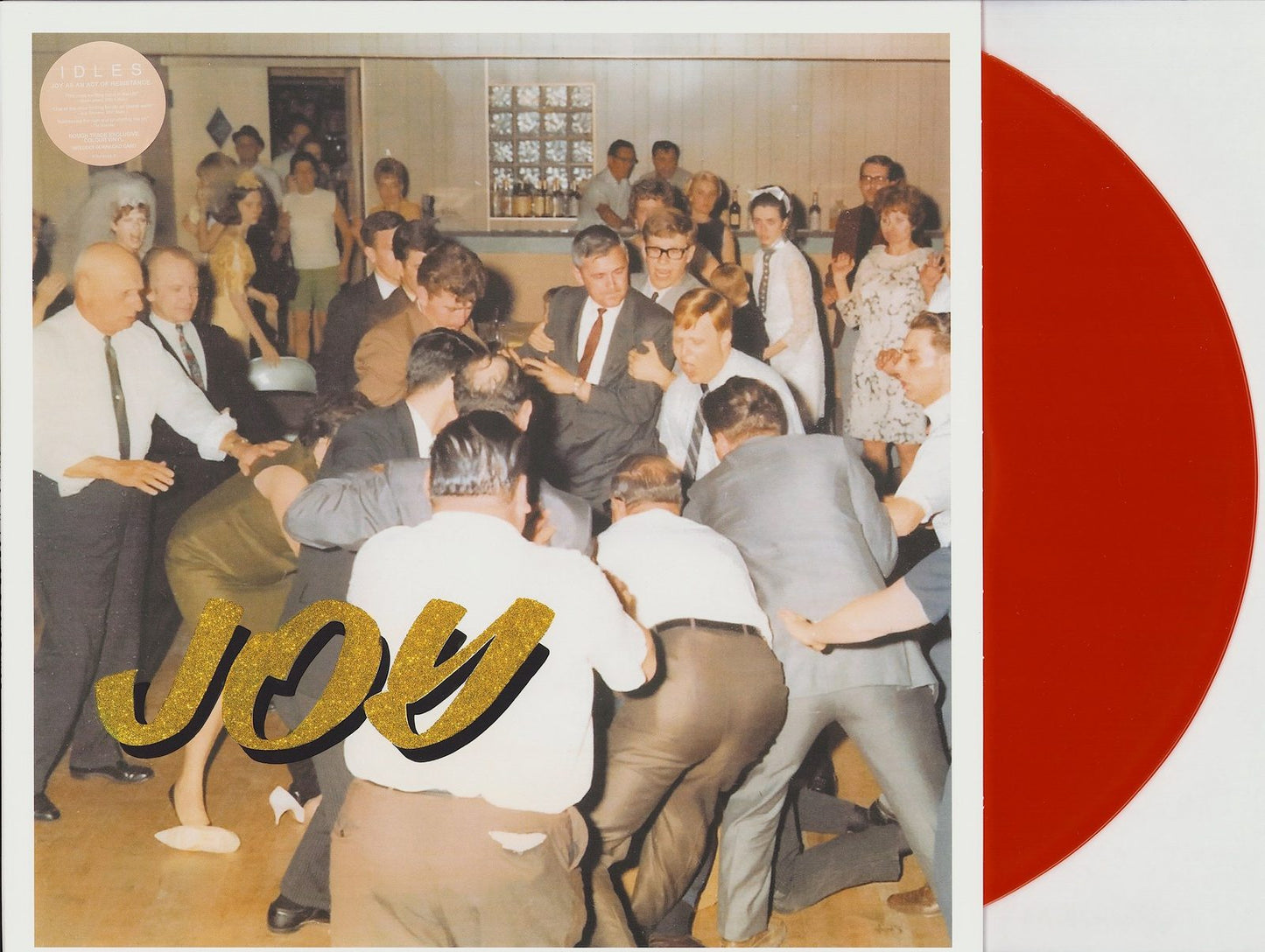 Idles ‎- Joy As An Act Of Resistance Orange Vinyl LP Limited Edition