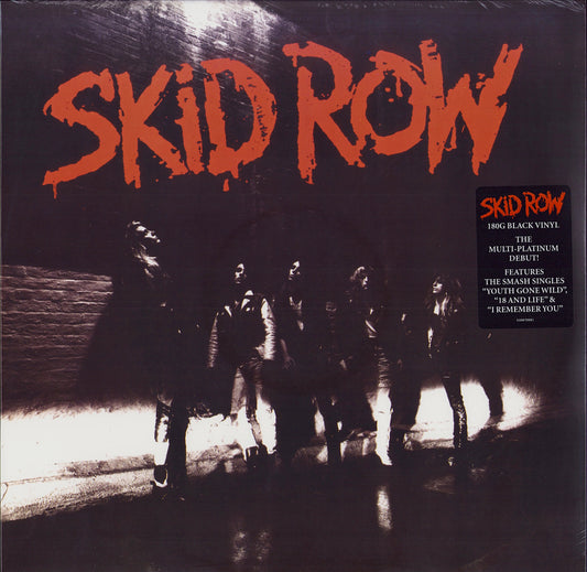 Skid Row - Skid Row Black Vinyl LP EU