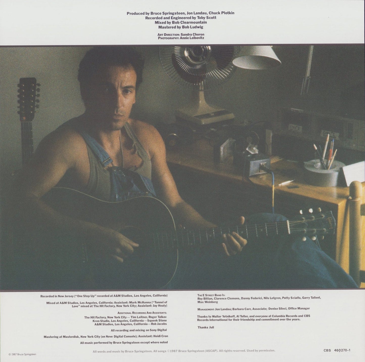 Bruce Springsteen ‎- Tunnel Of Love Vinyl LP GREECE