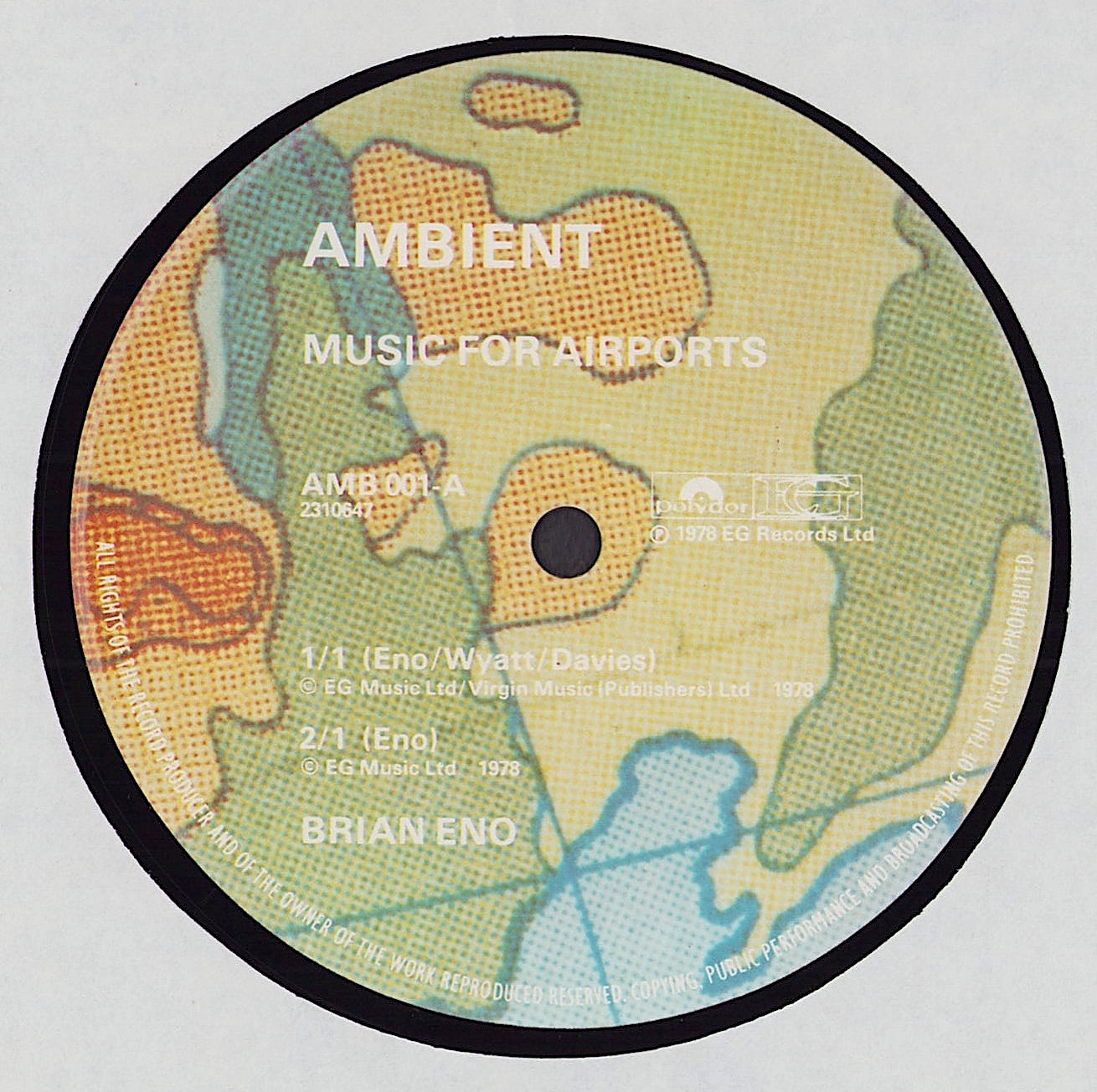 Brian Eno - Ambient 1 (Music For Airports) (Vinyl LP)