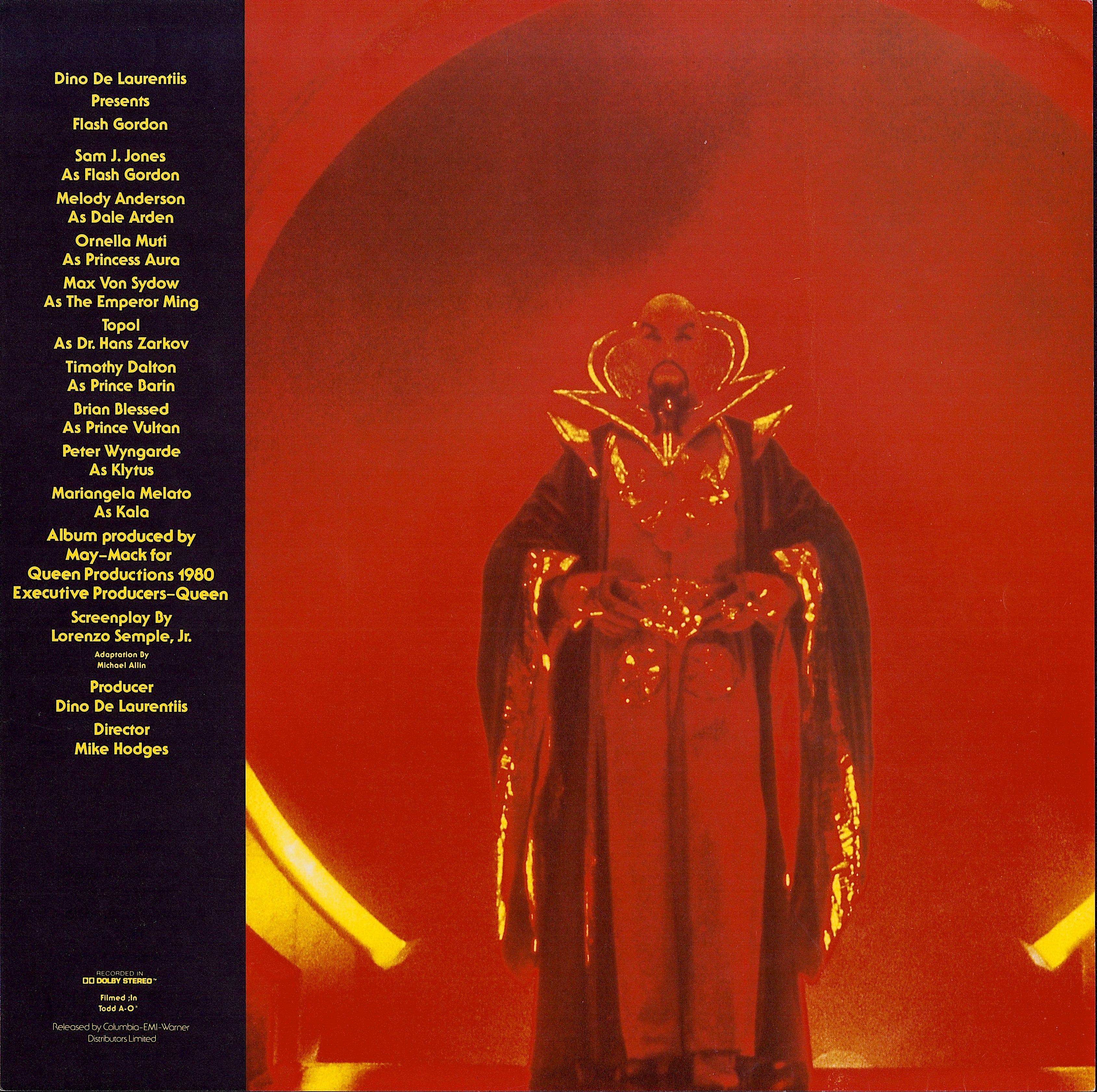 Queen ‎- Flash Gordon (Original Soundtrack Music) (Vinyl LP) DE