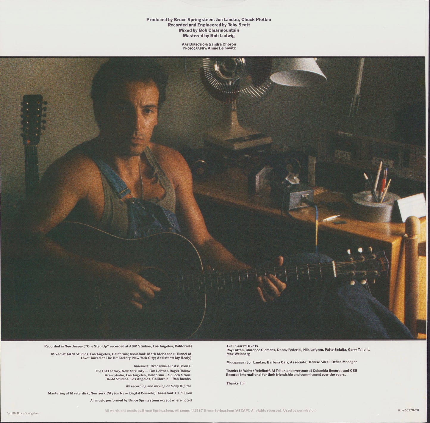 Bruce Springsteen ‎- Tunnel Of Love Vinyl LP EU