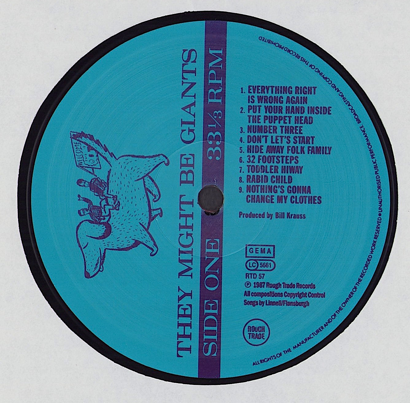 They Might Be Giants ‎- They Might Be Giants (Vinyl LP) DE