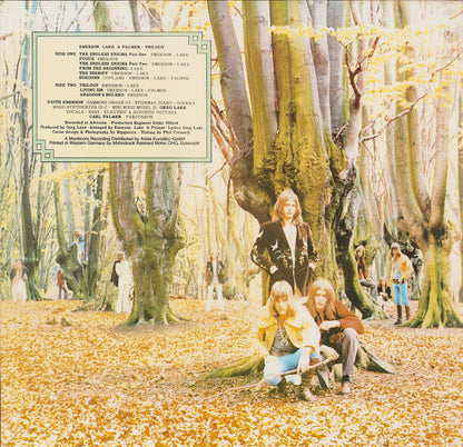 Emerson Lake & Palmer - Trilogy Vinyl LP DE