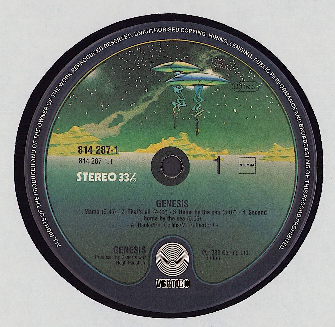 Genesis ‎- Genesis Vinyl LP NE