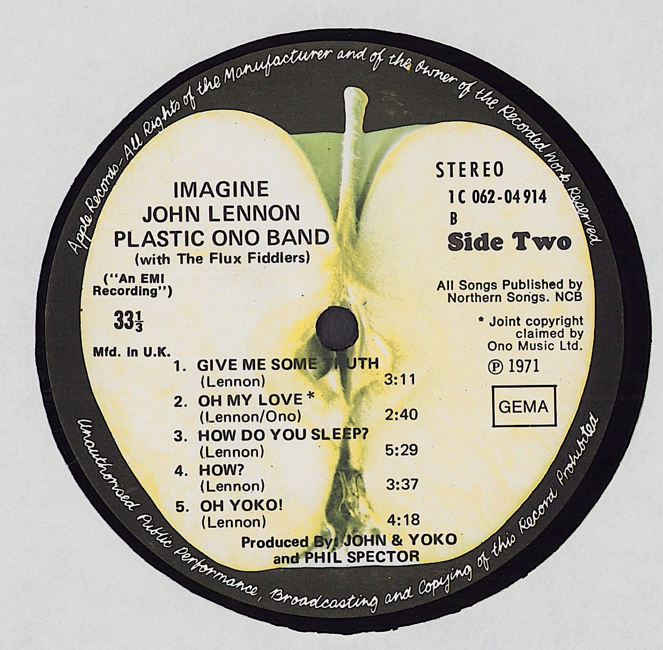 John Lennon - Imagine Vinyl LP + Poster