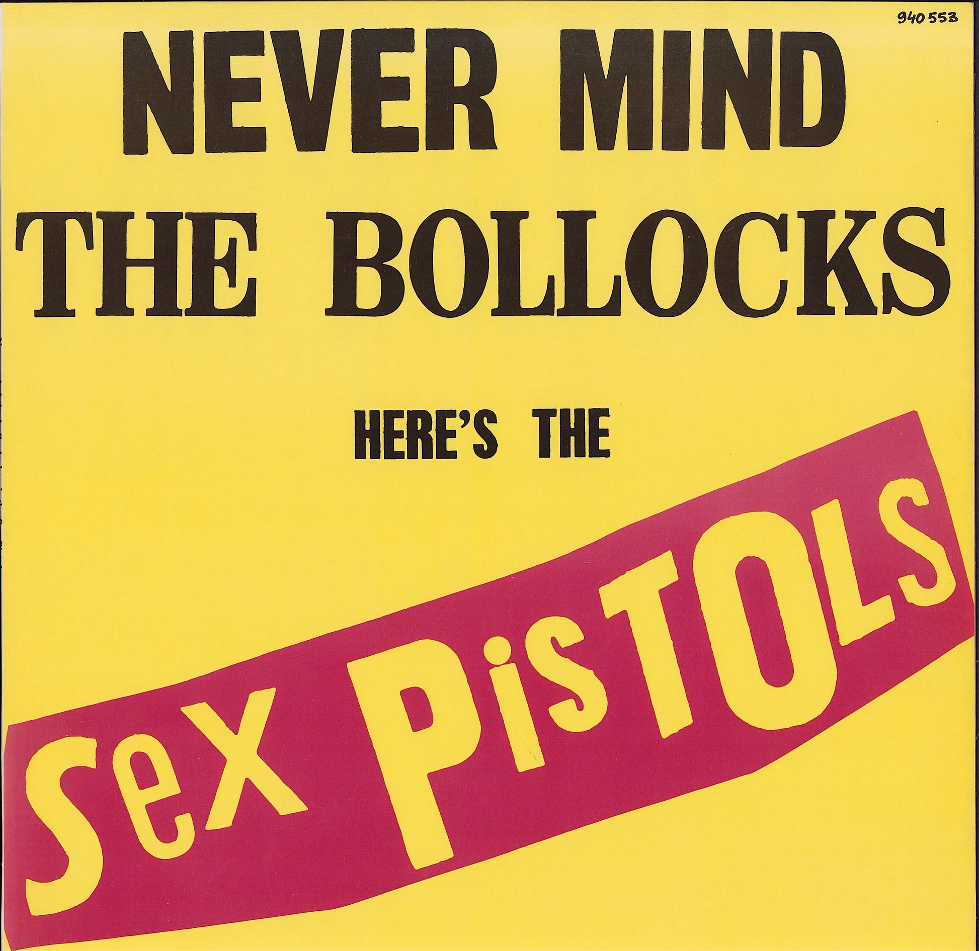 Sex Pistols – Never Mind The Bollocks Here's The Sex Pistols (Vinyl LP) FR
