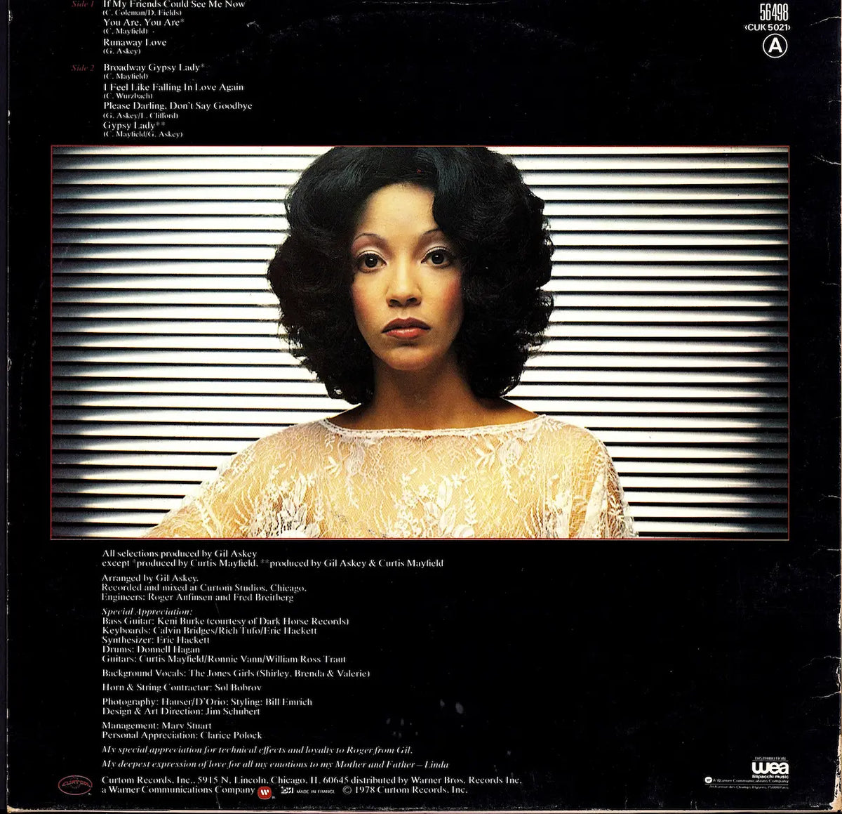 Thelma Houston - Any Way You Like It Vinyl LP | DE Original | 1977 Kopie