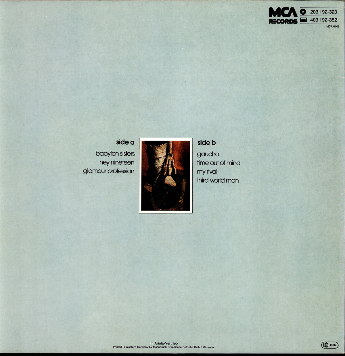 Steely Dan ‎- Gaucho (Vinyl LP) NE 