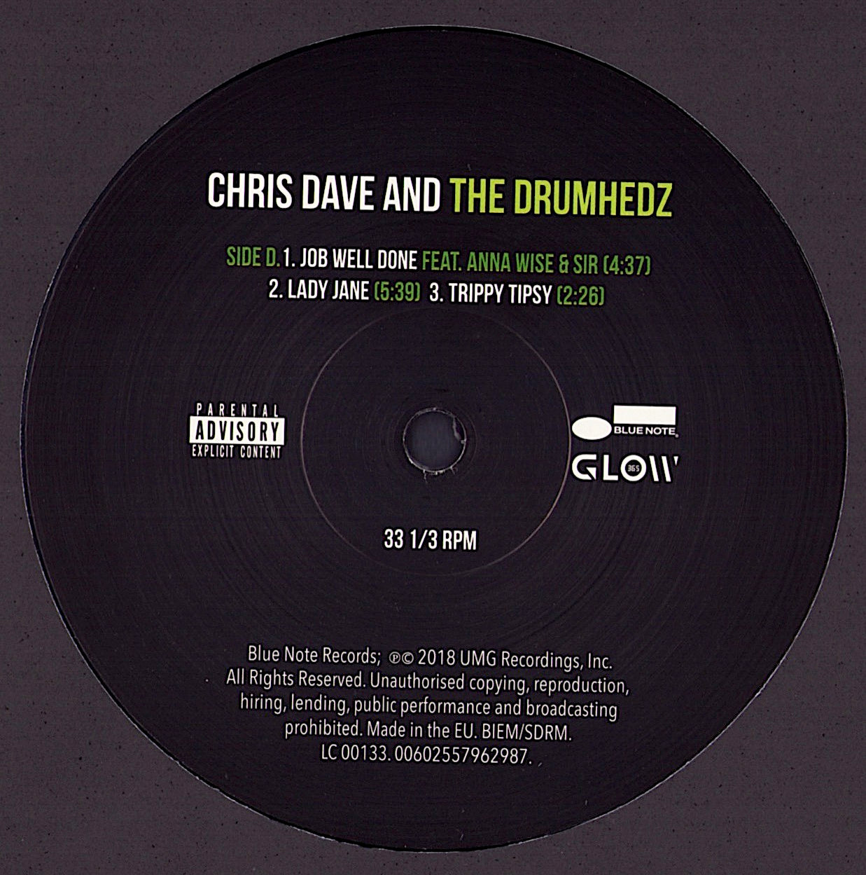 Chris Dave And The Drumhedz ‎– Chris Dave And The Drumhedz Vinyl 2LP