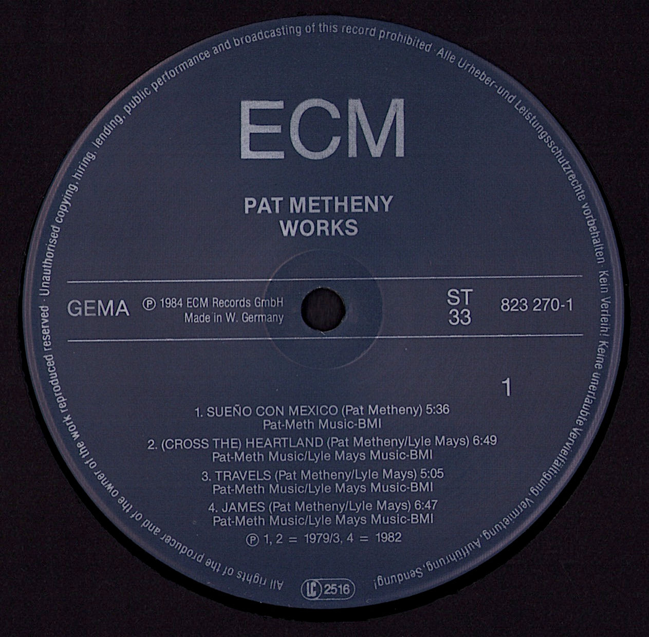 Pat Metheny - American Garage Vinyl LP Kopie Kopie