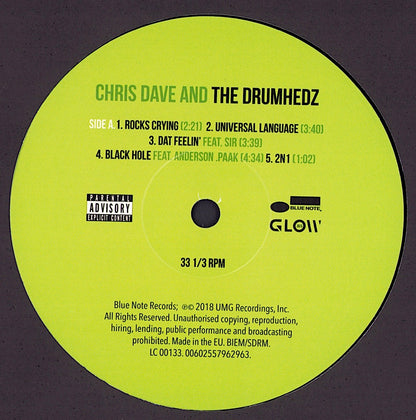 Chris Dave And The Drumhedz ‎– Chris Dave And The Drumhedz Vinyl 2LP