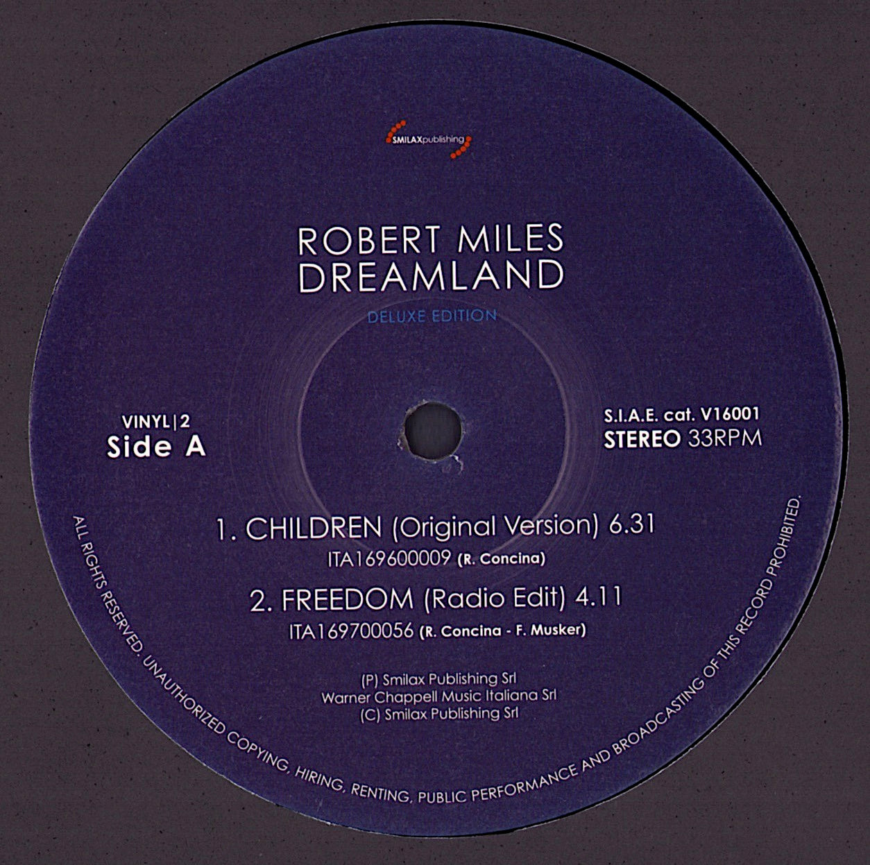 Robert Miles - Dreamland Vinyl 2LP Deluxe Edition