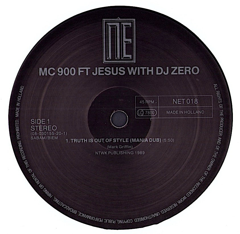 MC 900 Ft Jesus With DJ Zero - Truth Is Out Of Style