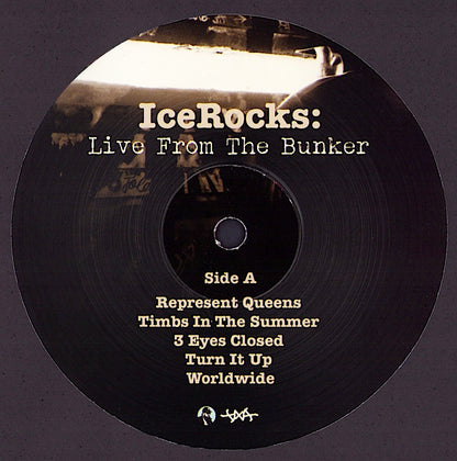 IceRocks – Live From The Bunker Colored Vinyl LP Limited Edition