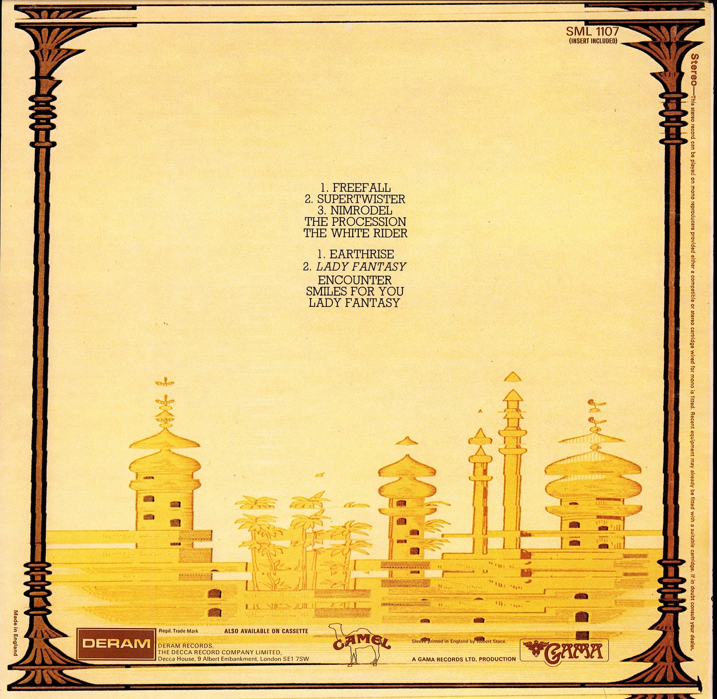 Camel - Mirage (Vinyl LP | UK Original | 1974)