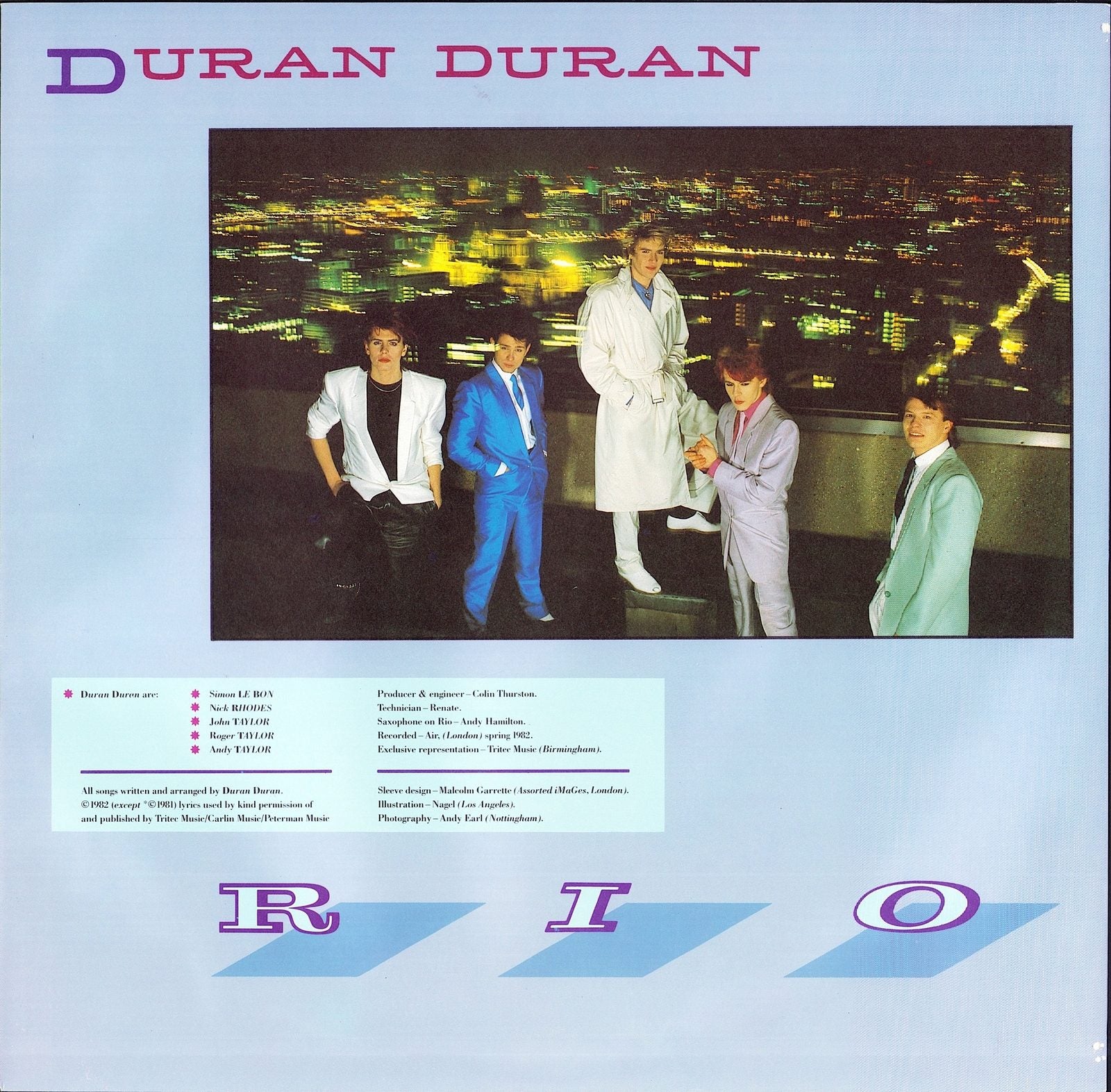 Duran Duran – Rio Vinyl LP