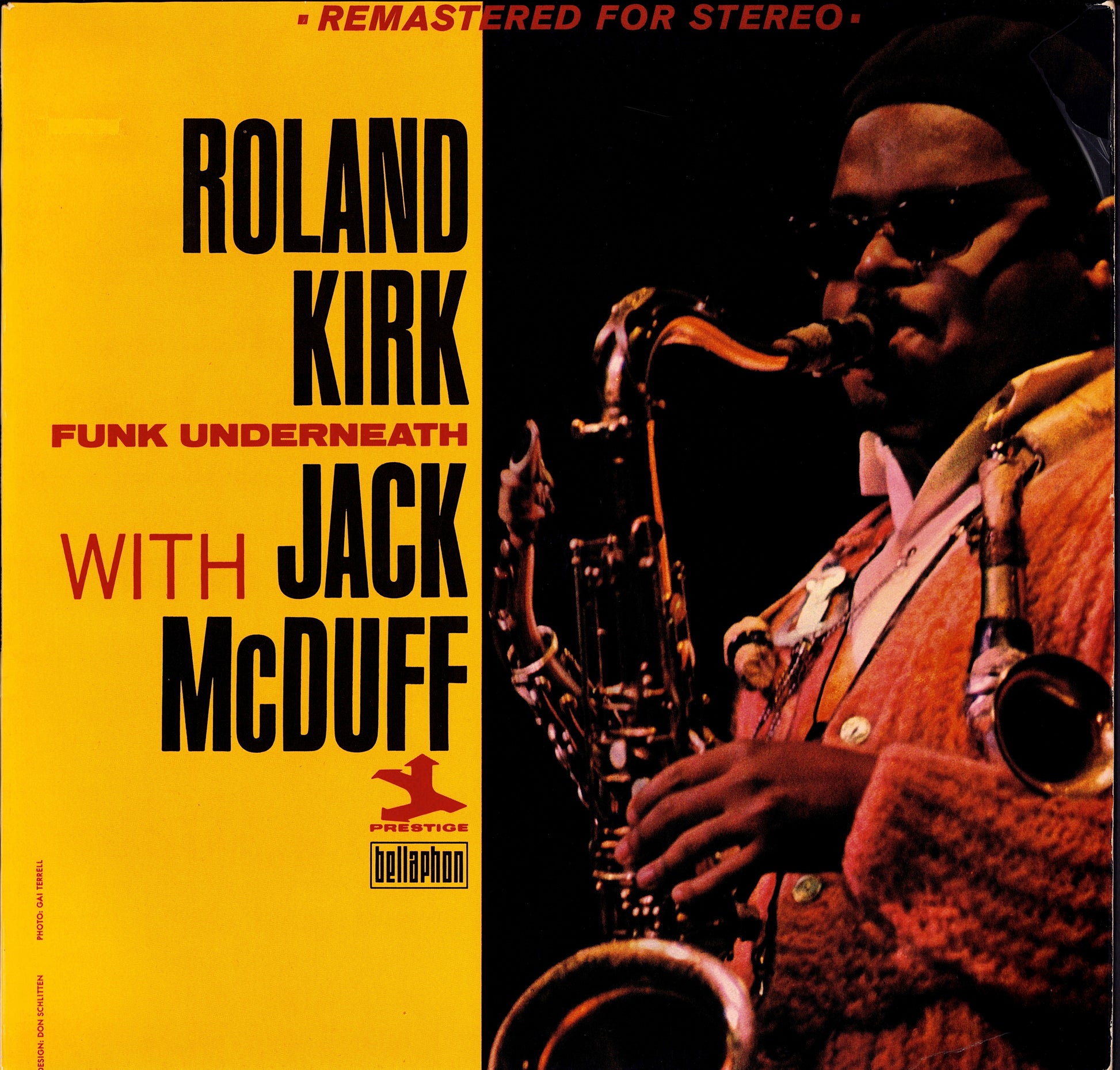 Roland Kirk With Jack McDuff – Funk Underneath Vinyl LP