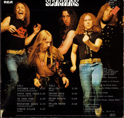 Scorpions ‎- Virgin Killer Vinyl LP