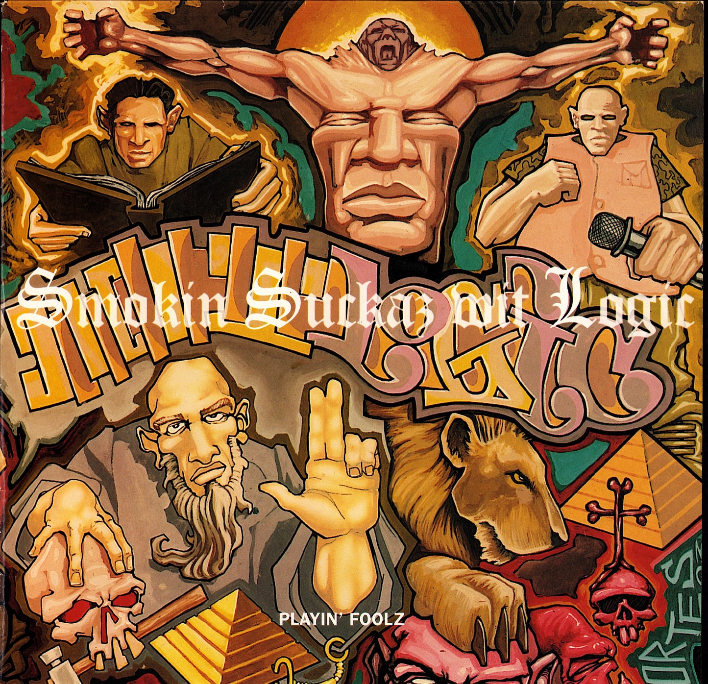 Smokin Suckaz Wit Logic - Playin' Foolz (Vinyl LP | EU Original | 1993)