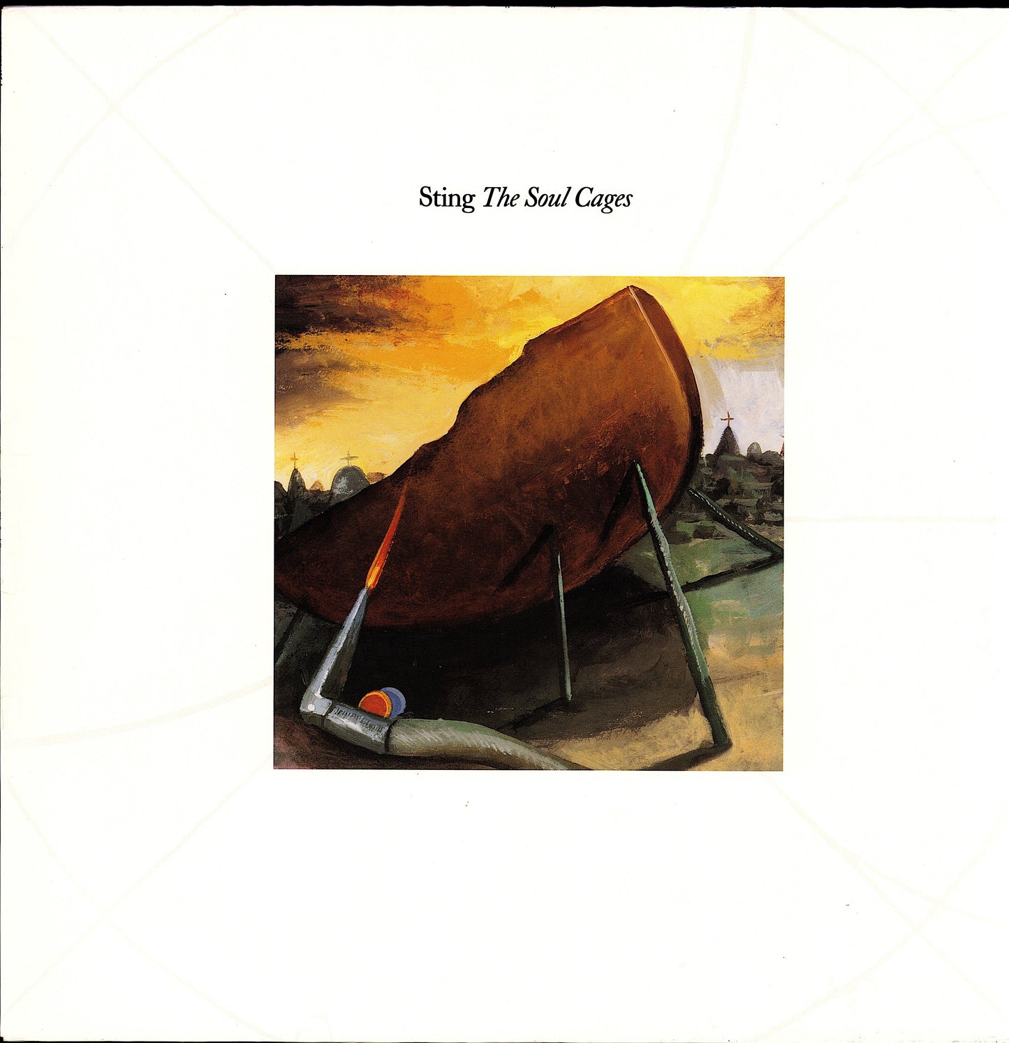 Sting - The Soul Cages Vinyl LP | EU Original | 1991 Kopie