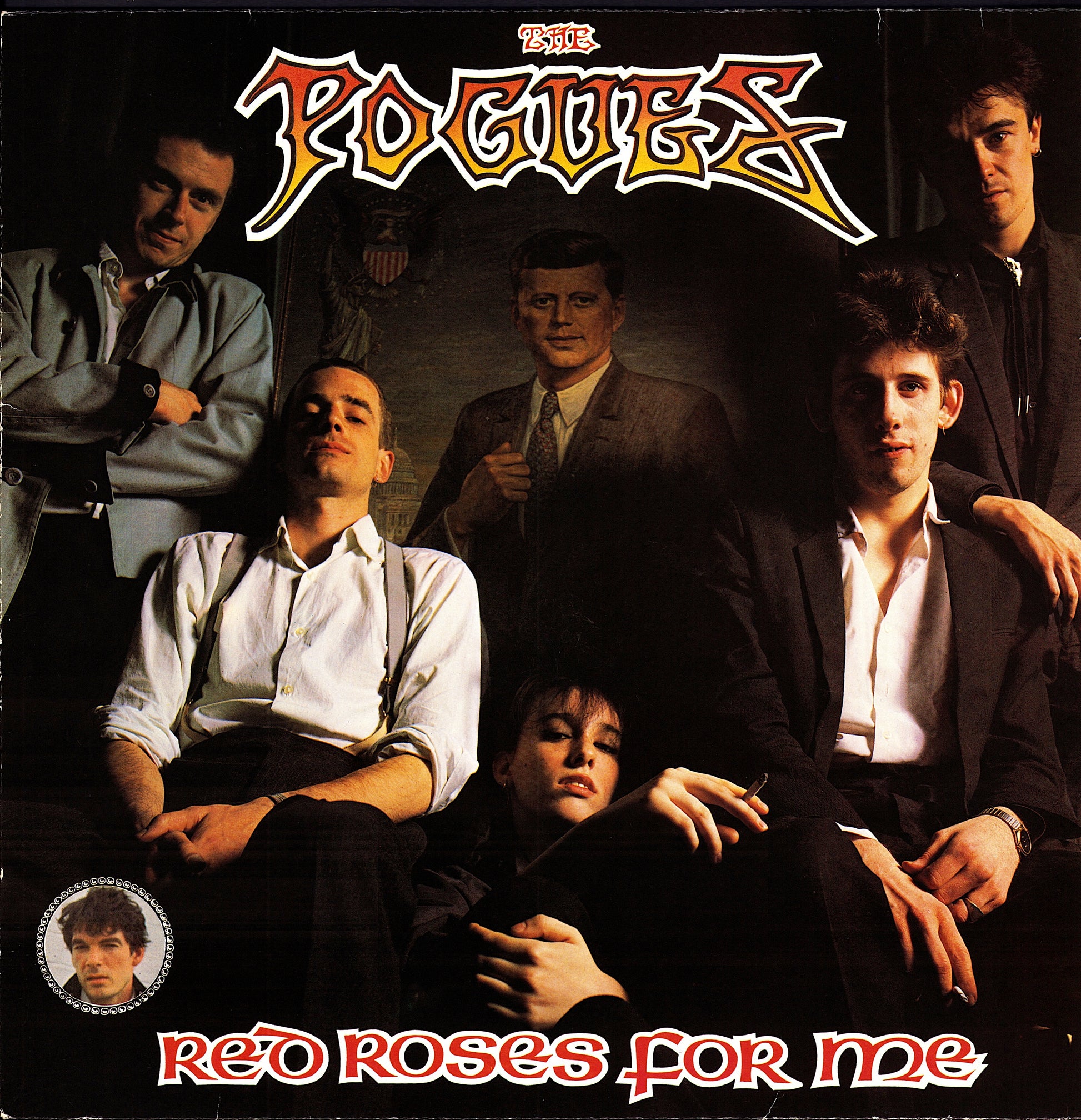 The Pogues - Red Roses For Me Vinyl LP | DE Reissue | 1988 Kopie