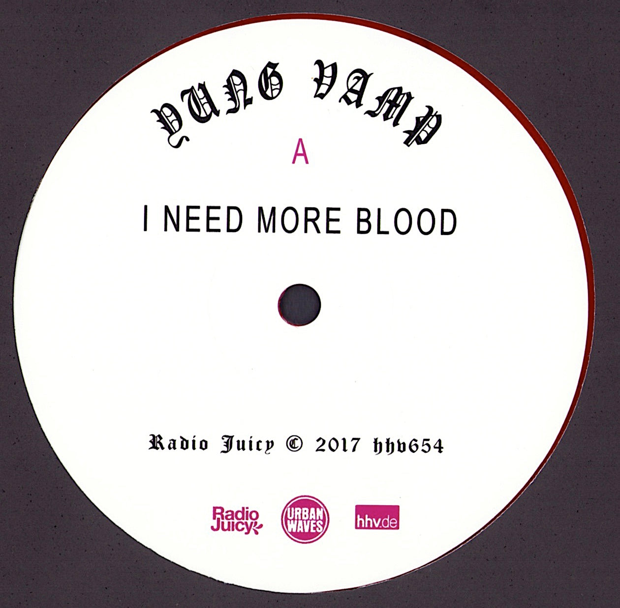 DJ Yung Vamp – I Need More Blood Blood Red Vinyl 2LP Limited Edition