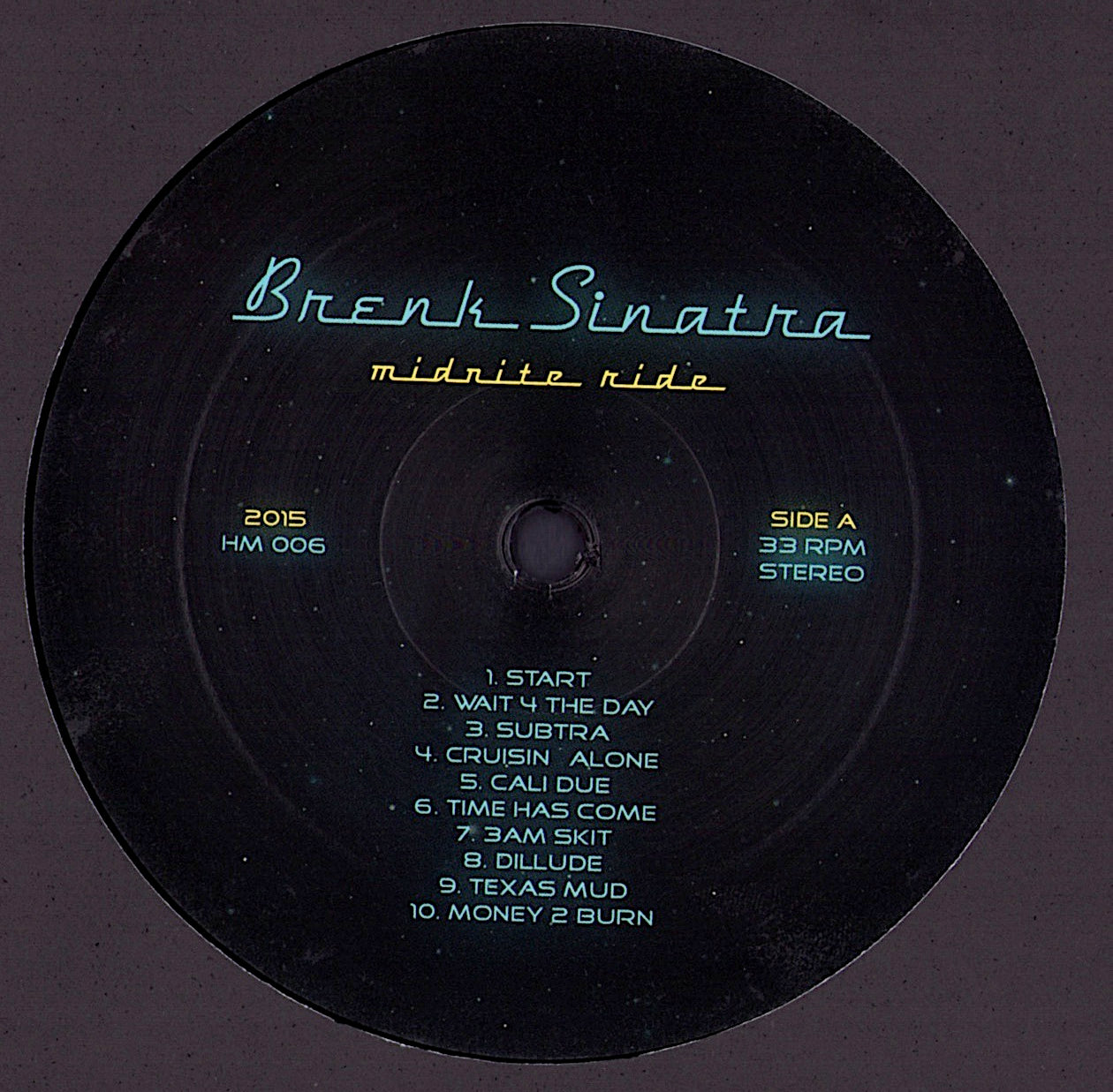 Brenk Sinatra – Midnite Ride Vinyl LP