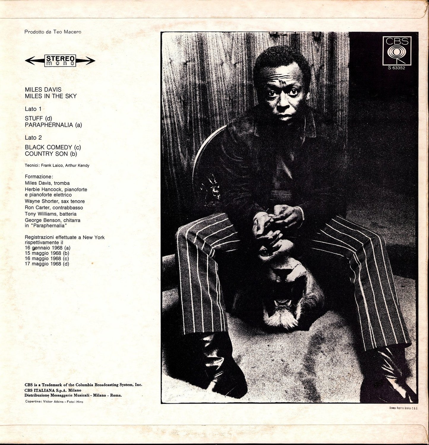 Miles Davis - Miles In The Sky Vinyl LP