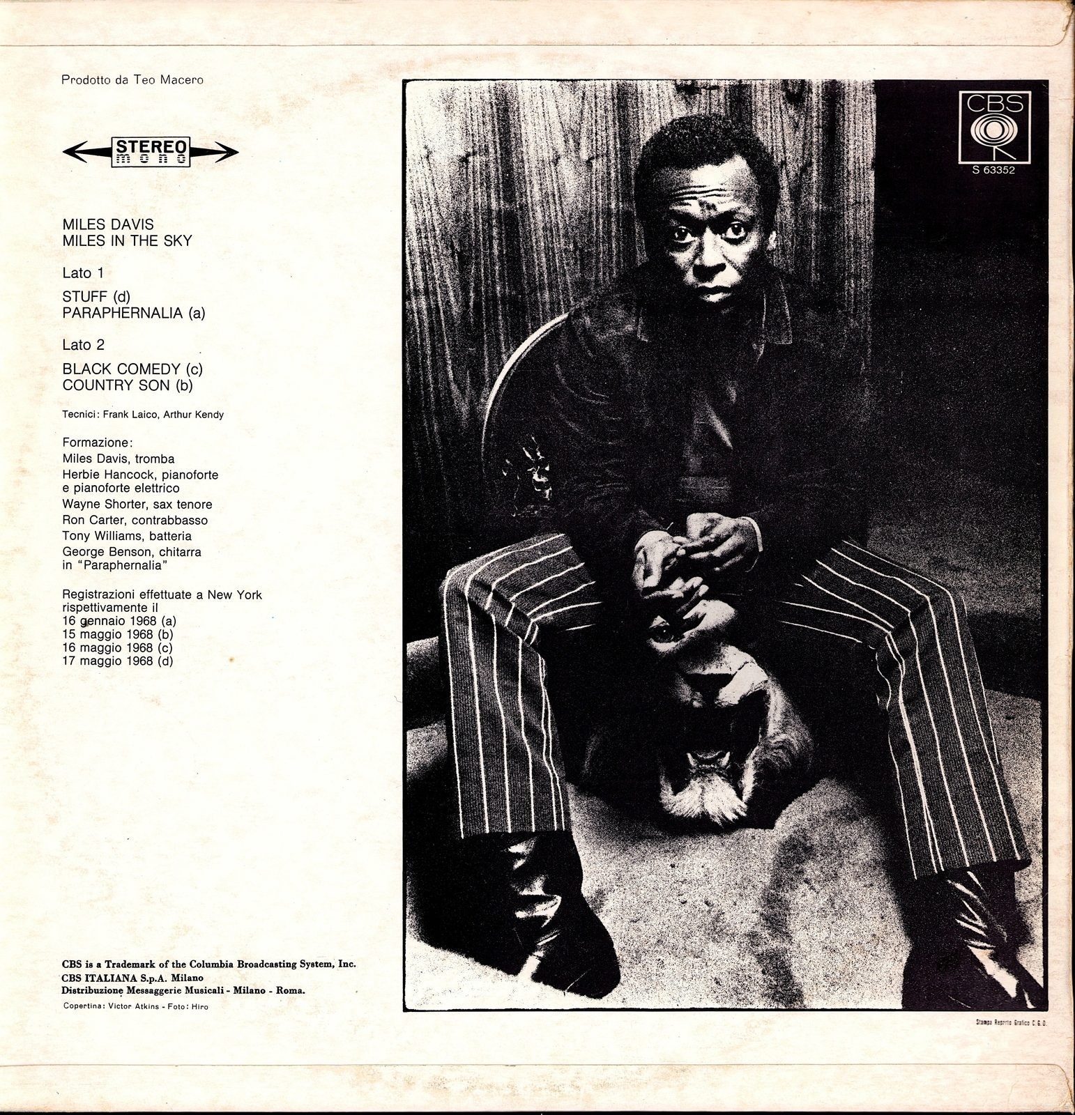 Miles Davis - Miles In The Sky Vinyl LP