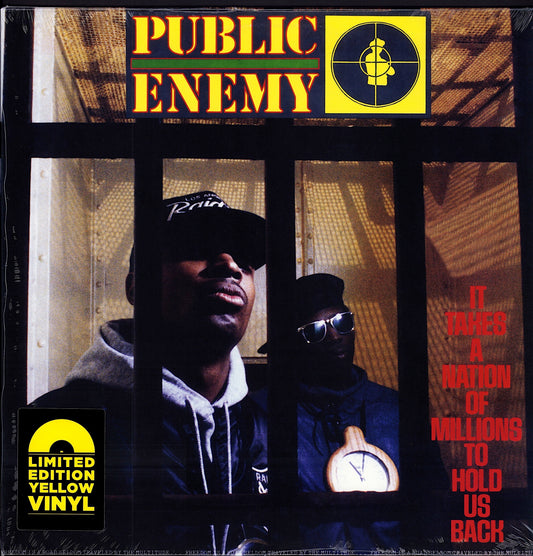 Public Enemy – It Takes A Nation Of Millions To Hold Us Back Yellow Vinyl LP Limited Edition