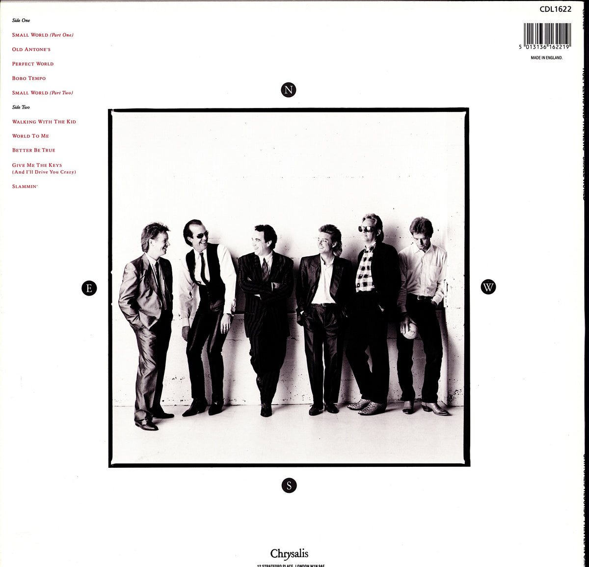 Huey Lewis & The News - Small World (Vinyl LP, UK Original, 1988) – Foto 2