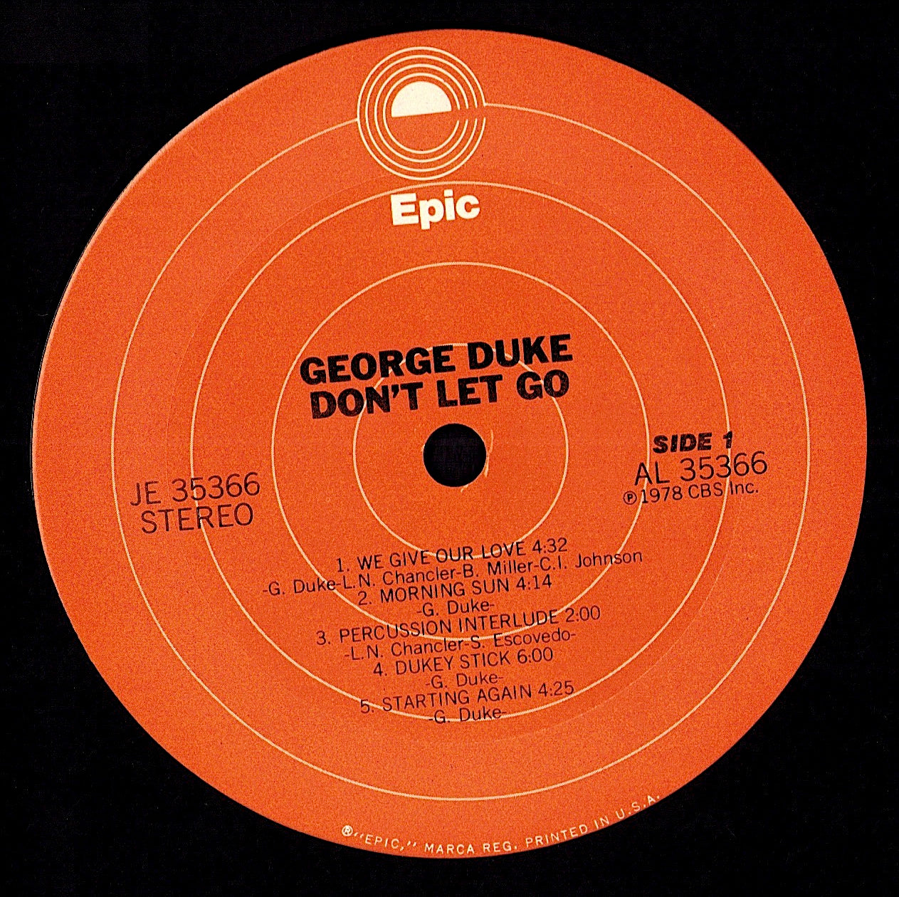 George Duke ‎- The Dream Vinyl LP Kopie