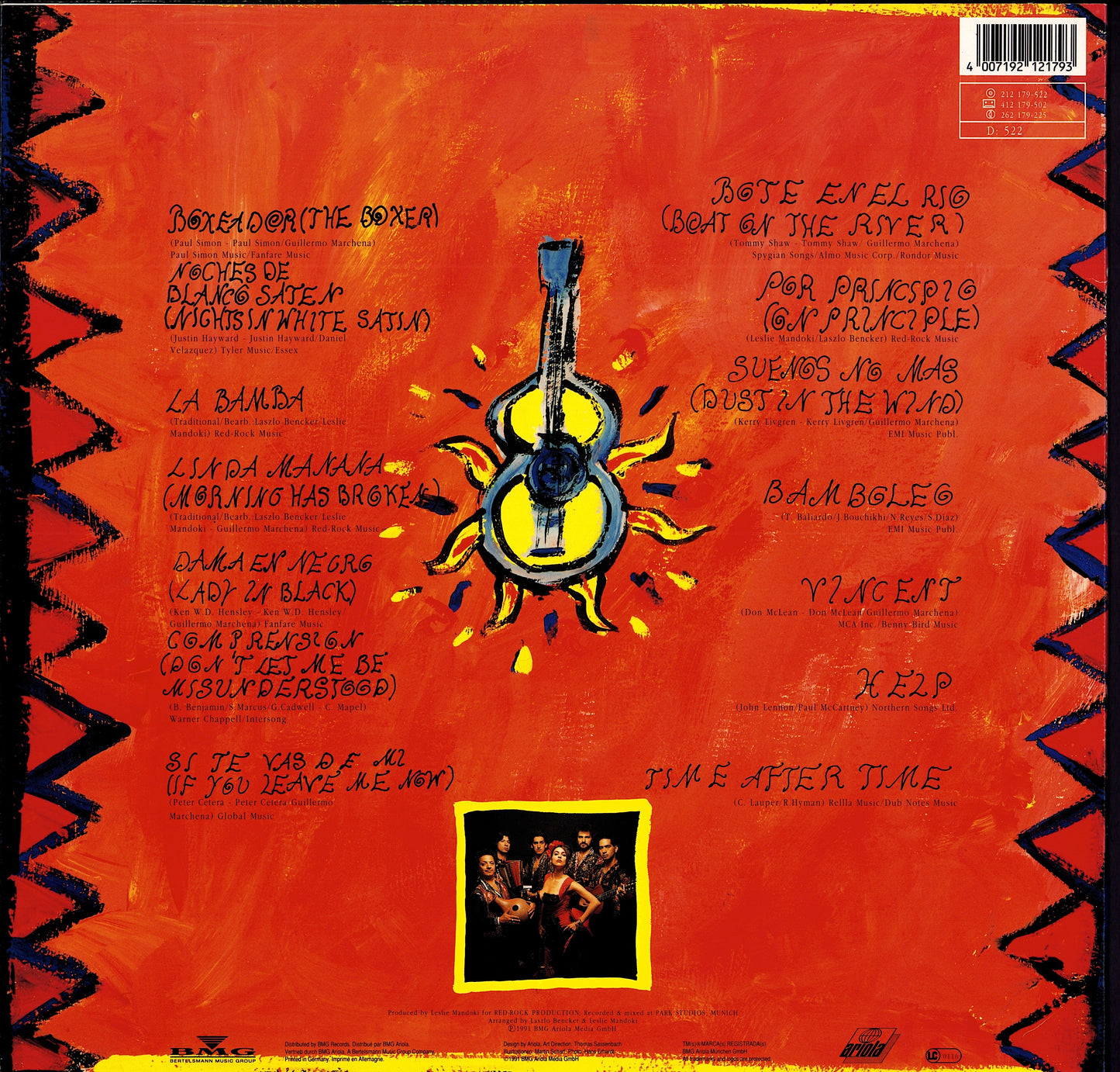 Gipsy Kings - Este Mundo Vinyl LP | EU Original | 1991 Kopie