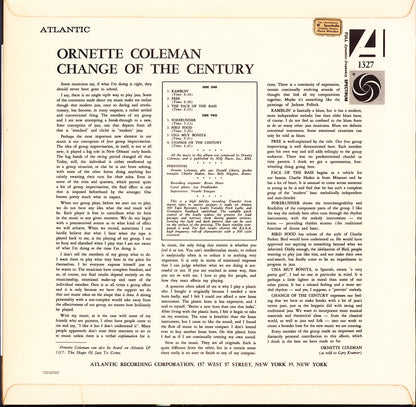 Ornette Coleman – Change Of The Century Vinyl LP