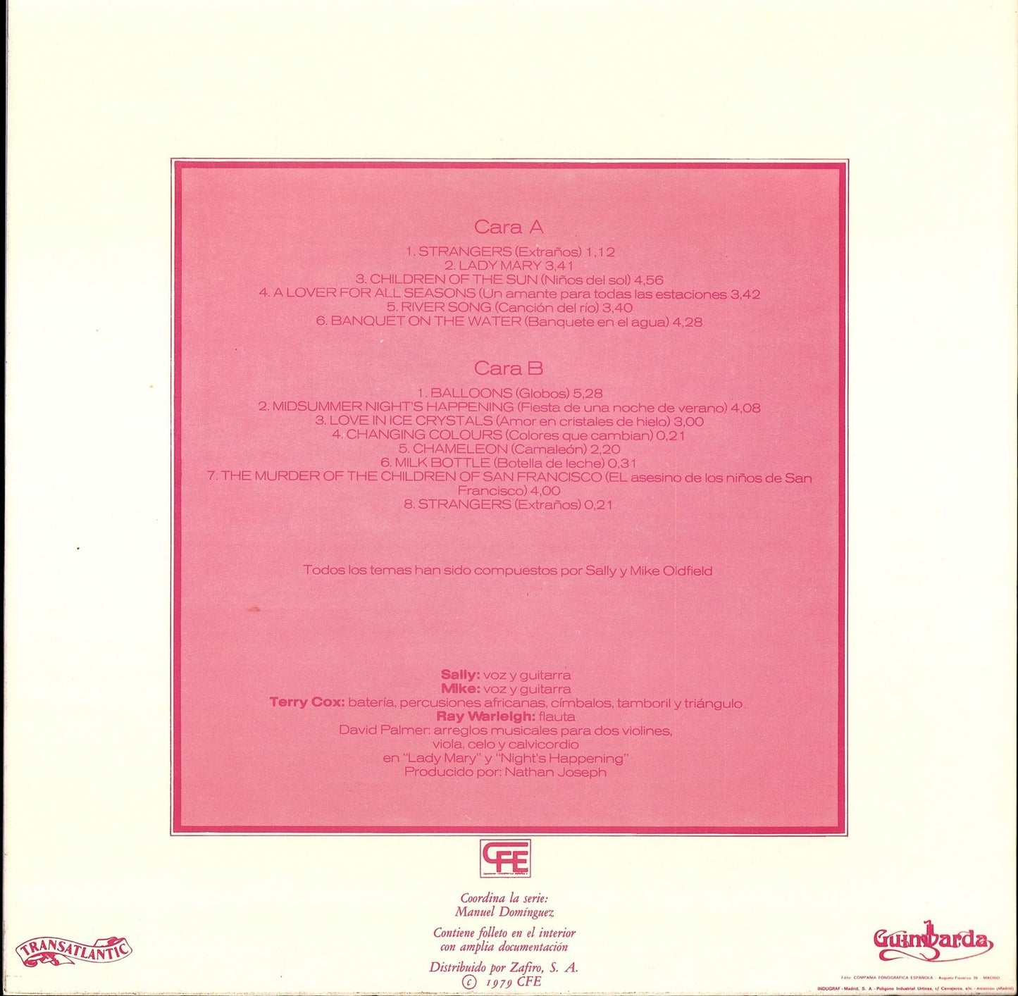 The Sallyangie Featuring Sally And Mike Oldfield – Children Of The Sun Vinyl LP