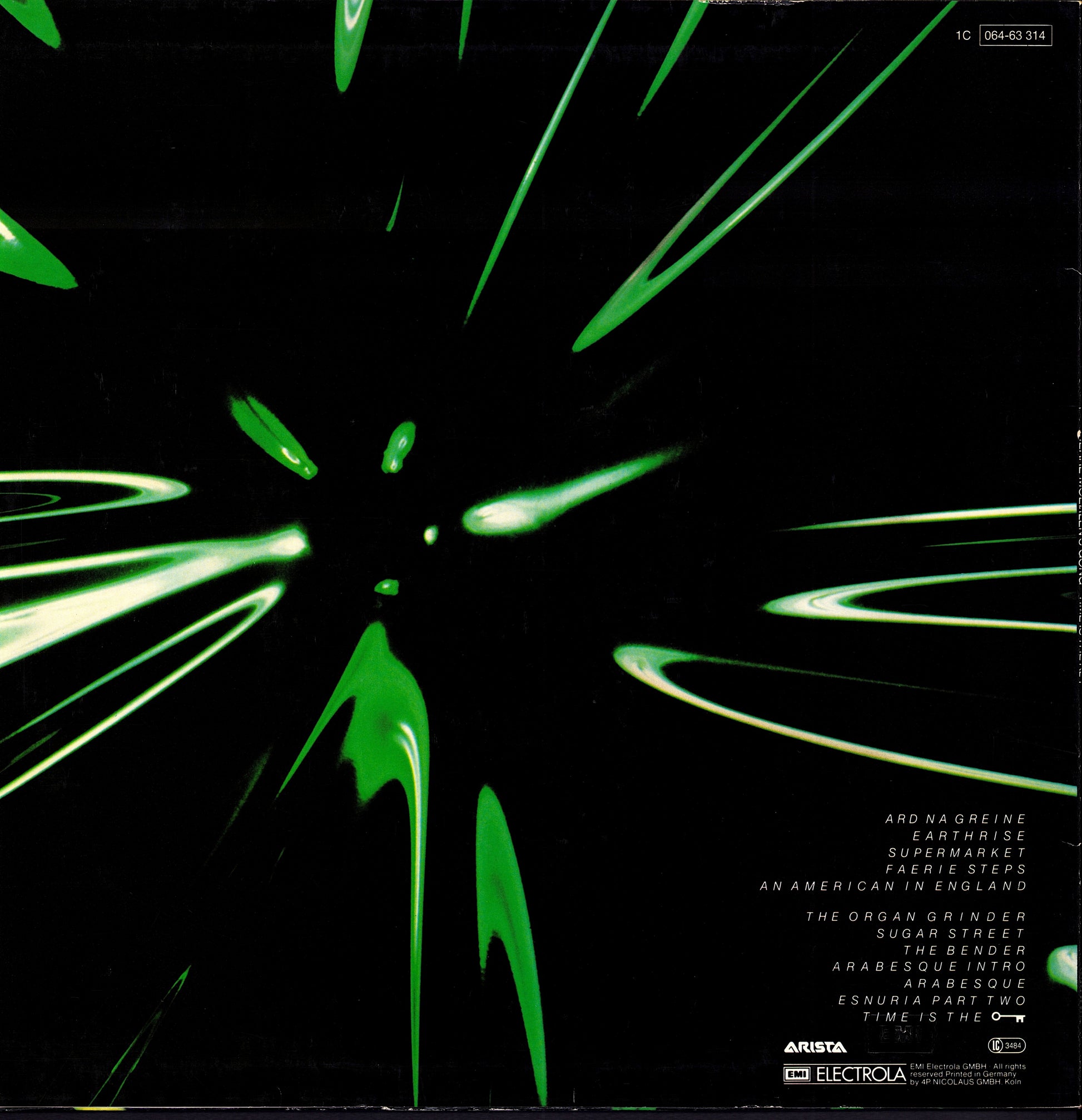 Pierre Moerlen's Gong – Time Is The Key Vinyl LP | DE Original | 1979
