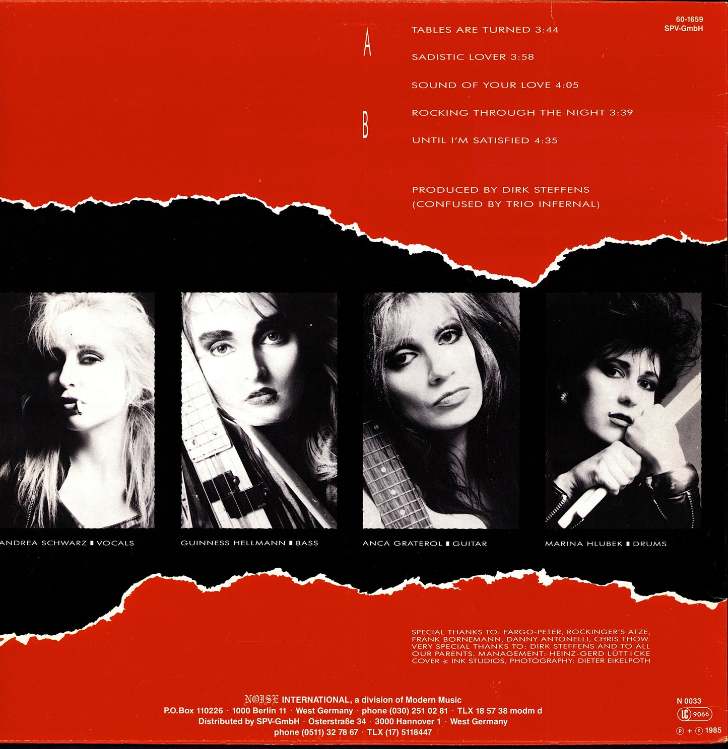 Heavy Load - Stronger Than Evil Vinyl LP | Scandinavian Original | 1983 Kopie Kopie Kopie Kopie