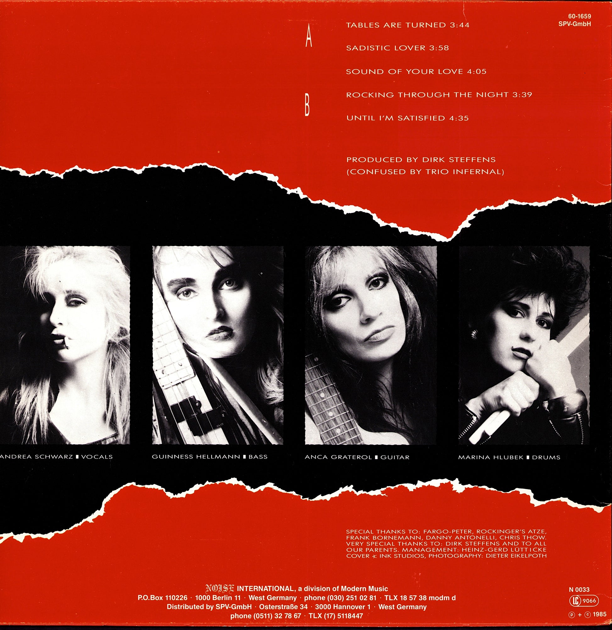 Heavy Load - Stronger Than Evil Vinyl LP | Scandinavian Original | 1983 Kopie Kopie Kopie Kopie