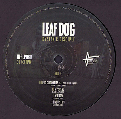 Leaf Dog - Dyslexic Disciple Vinyl 2LP Limited Edition